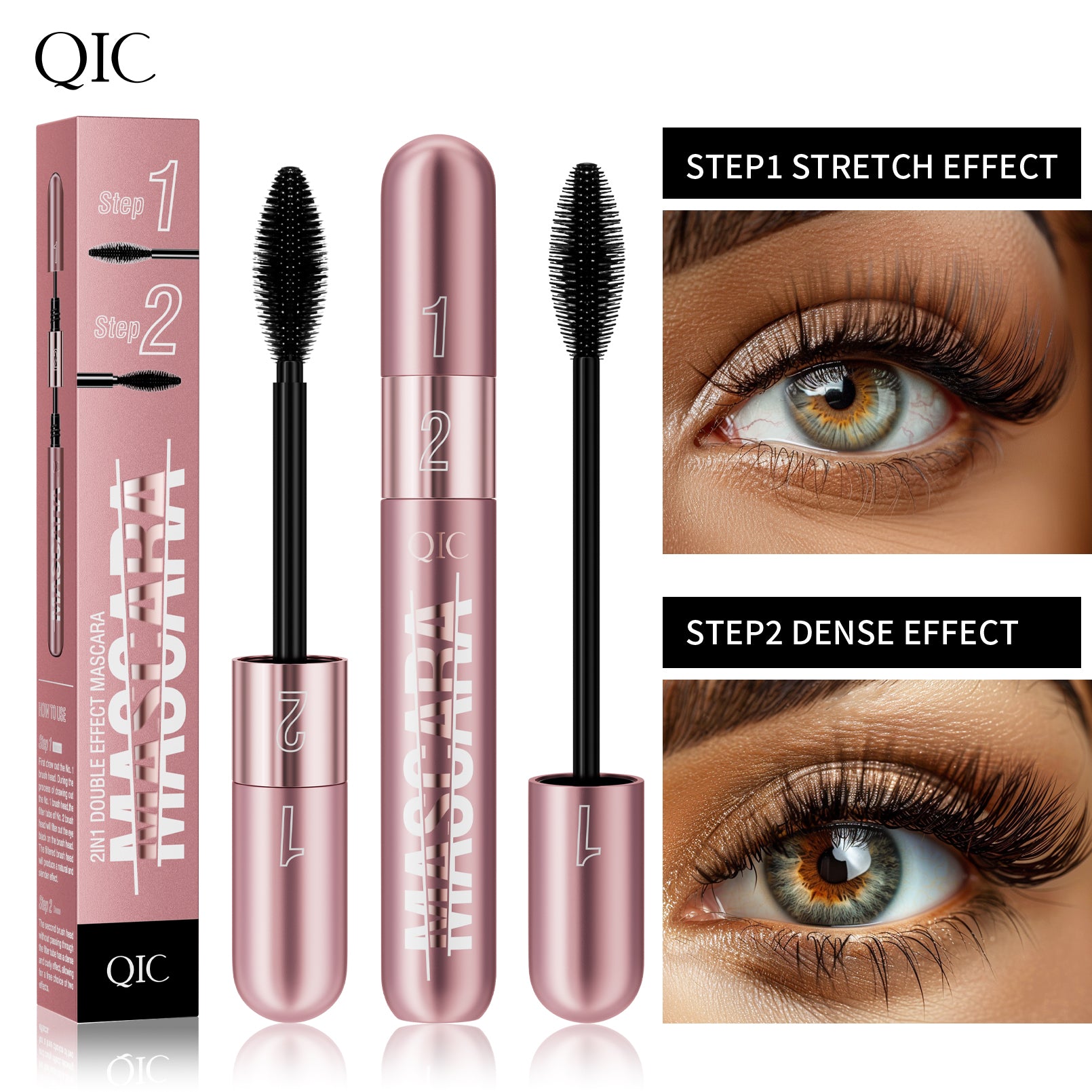 2-in-1 Lash Multiplying Mascara ✨ 24H Oil & Sweat Proof! 💦 Smudge-Proof Lengthening + Curl & Volume 🌟 Clump-Free #LashHack! #WaterproofMascara #VolumeMascara 2-in-1 Lash Multiplying Mascara ✨ 24H Oil & Sweat Proof! 💦 Smudge-Proof Lengthening + Curl & Volume 🌟 Clump-Free #LashHack! #WaterproofMascara #VolumeMascara